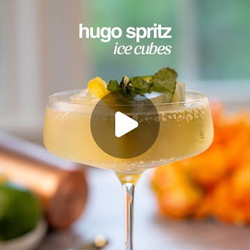 Hugo Spritz Ice Cubes