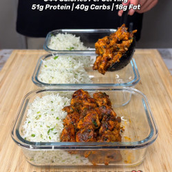High Protein Street Corn Chicken Bowls