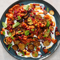 Borani Banjan (Afghan-style Eggplant in Yogurt) - NYT