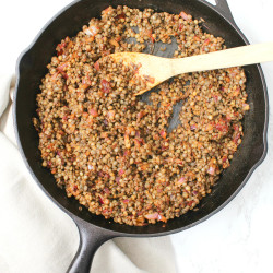 Chipotle Lentil Taco Meat