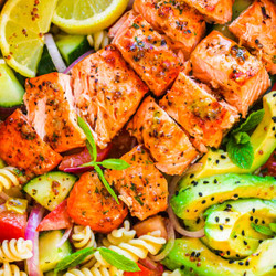 Salmon Pasta Salad