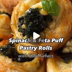 Spinach And Feta Puff Pastry Bites