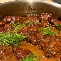 Chicken And Pork Coconut Adobo
