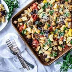 Easy Gnocchi With Roasted Vegetables