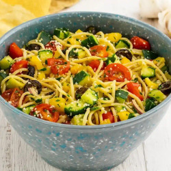Easy Spaghetti Salad Recipe You’ll Make All Summer Long