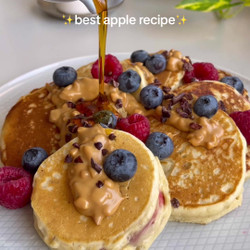 Apple Ring Pancakes
