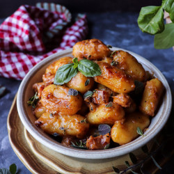 Gnocchi With Ham And Cheese