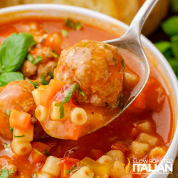 Italian Meatball Soup