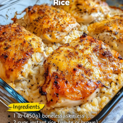 Forgotten Chicken and Rice