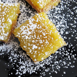 Lemon Bars With Olive Oil And Sea Salt
