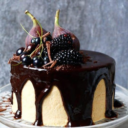 Vegan Chocolate Cake With Chickpea Tahini Frosting (gluten-free)