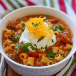 Crockpot Taco Pasta