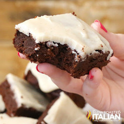 Mexican Hot Chocolate Brownies