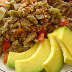 Saltfish Buljol (trinidad)