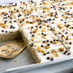 The Best Sheet Pan Banana Cake With Cream Cheese-sour Cream Frosting