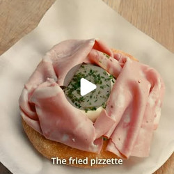 Fried Potato Pizzette