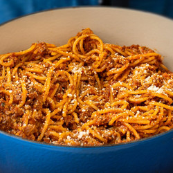 Faster, Better Spaghetti &amp; Meat Sauce