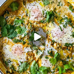 Coconut Dhal W Poached Eggs