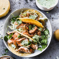 Salmon Tacos