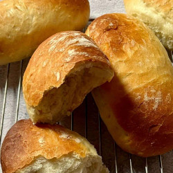 Sandwich Rolls -no Knead -2 Hours