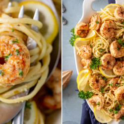 Creamy Cajun Shrimp Scampi