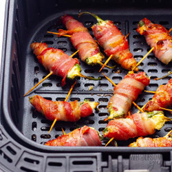 Air Fryer Jalapeno Poppers (5 Ingredients)