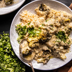 One Pan Creamy Parmesan Ranch Chicken