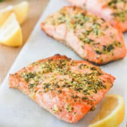 Herb-baked Salmon With Lemon And Garlic Recipe