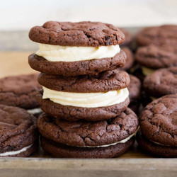 Homemade Sourdough Oreo Cookies