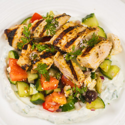 Greek Chicken Salad Bowl
