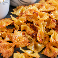 Crispy Pasta Chips