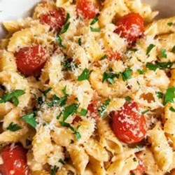 Creamy Boursin Cheese Baked Tiktok Pasta