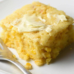 Easy Creamy Cornbread Casserole