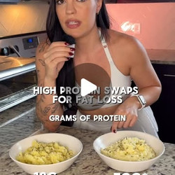 Creamy Cheesy High-protein Mashed Potatoes