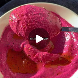The Pinkest Beetroot Hummus