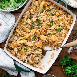 Chicken And Wild Rice Casserole
