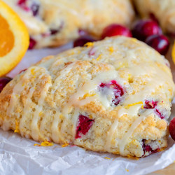Cranberry Orange Scones