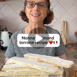Nonna's Almond Torrone
