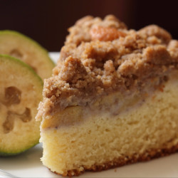 Feijoa Crumb Cake