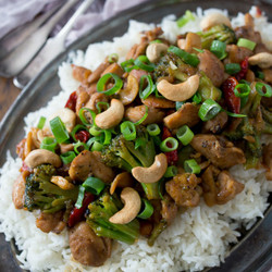 Spicy Cashew Chicken