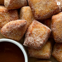 Banana Bread Donut Bites