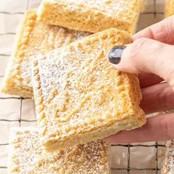 Classic Gluten Free British Shortbread | Baked In A Pan