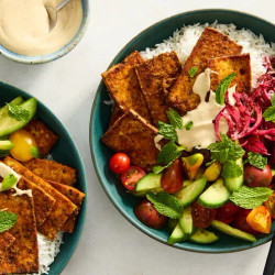 Crispy Tofu Shawarma