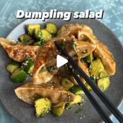Dumpling Salad