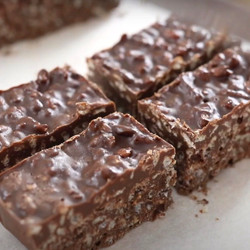 Homemade Chocolate Crunch Bars