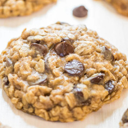 The Best Oatmeal Chocolate Chip Cookies