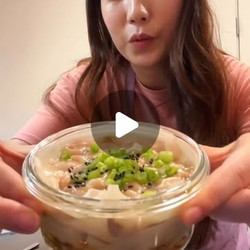 Kimchi Mandu Dumpling Lasagna Cups