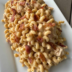 Crockpot Chicken Bacon Ranch Pasta
