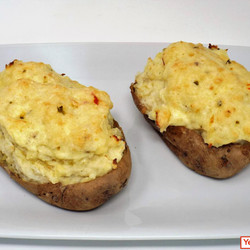 Pepper Jack Twice-baked Potatoes