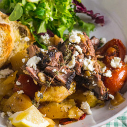 Easy Slow Cooked Greek Lamb (lamb Kleftiko)